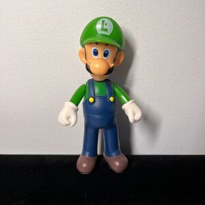 Luigi 5.5” Green and Blue Action Figure